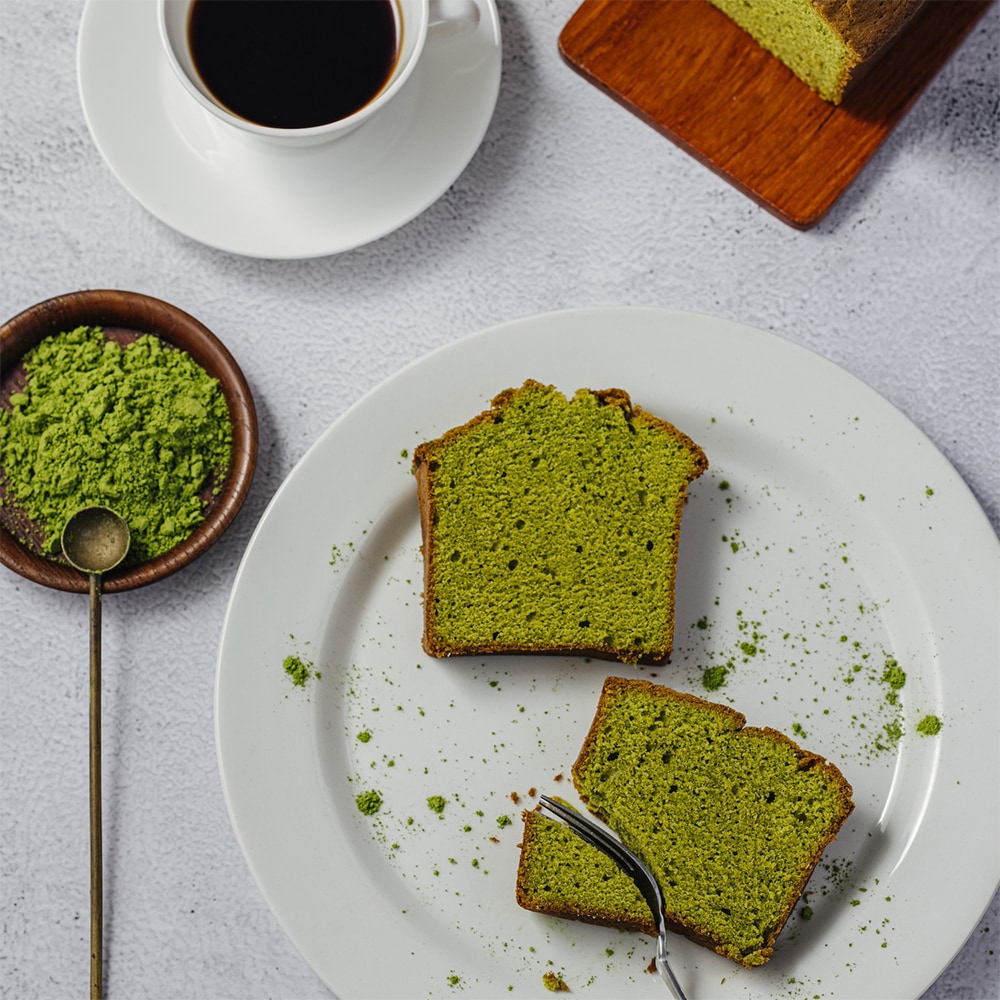 国産茶葉が濃厚に香る抹茶パウンド