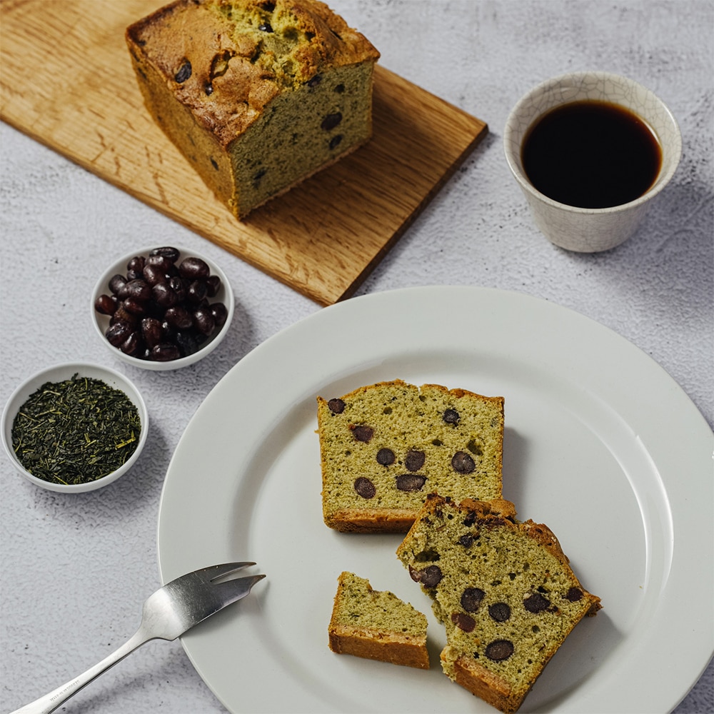 北限の日本茶/石巻桃生地区鹿島茶園の桃生茶と大納言パウンド