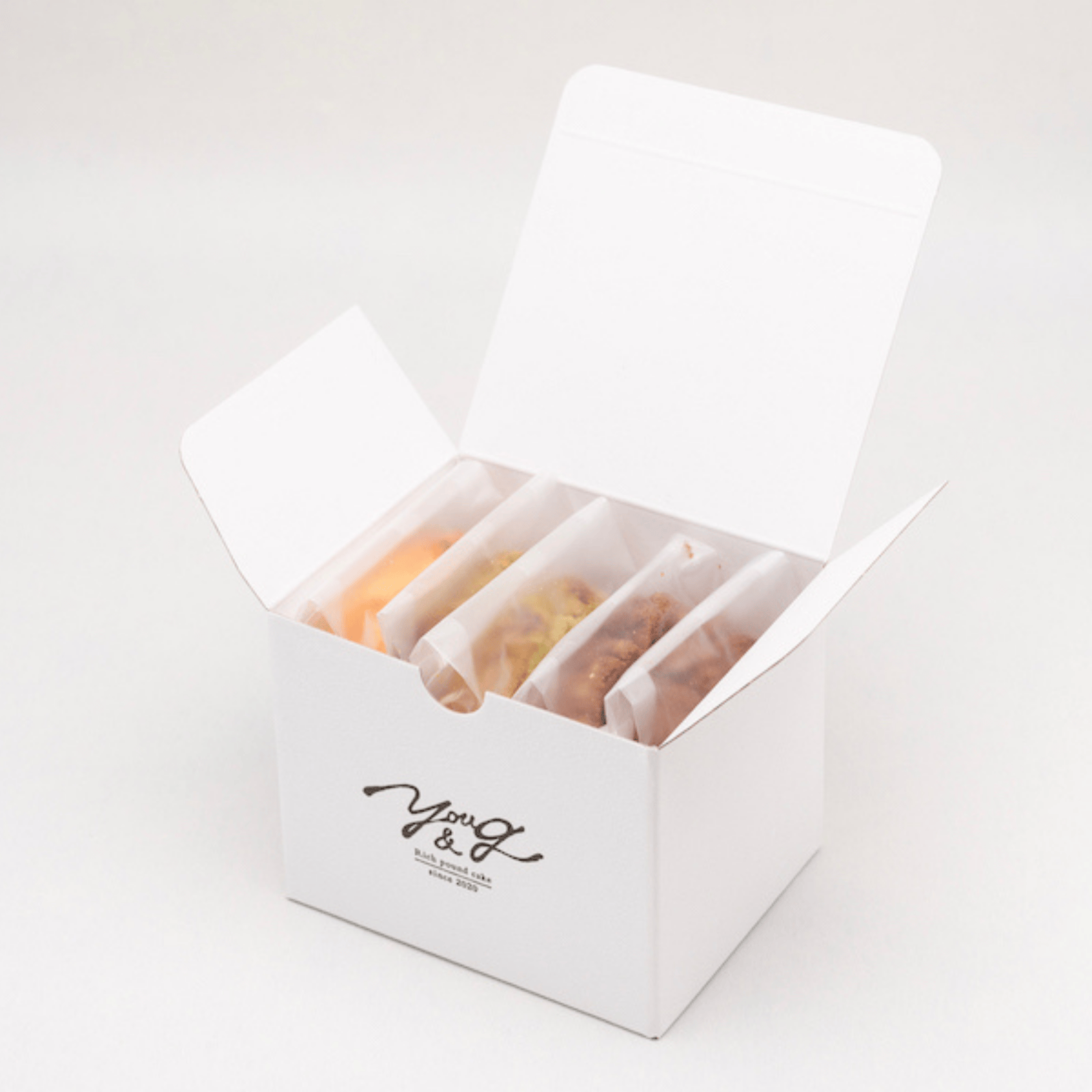 [定番]パウンドケーキおためし詰合せ5枚箱