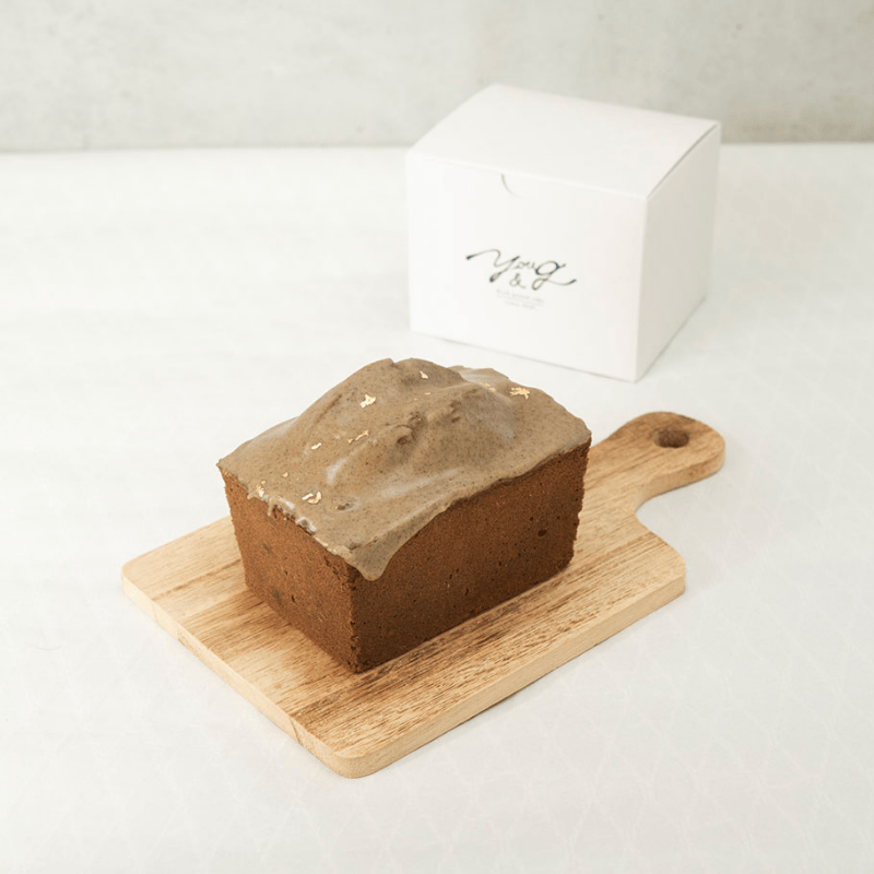 【1月】福島 どらやき丹坊 / 大正金時と白花豆の紅白甘納豆ほうじ茶パウンド