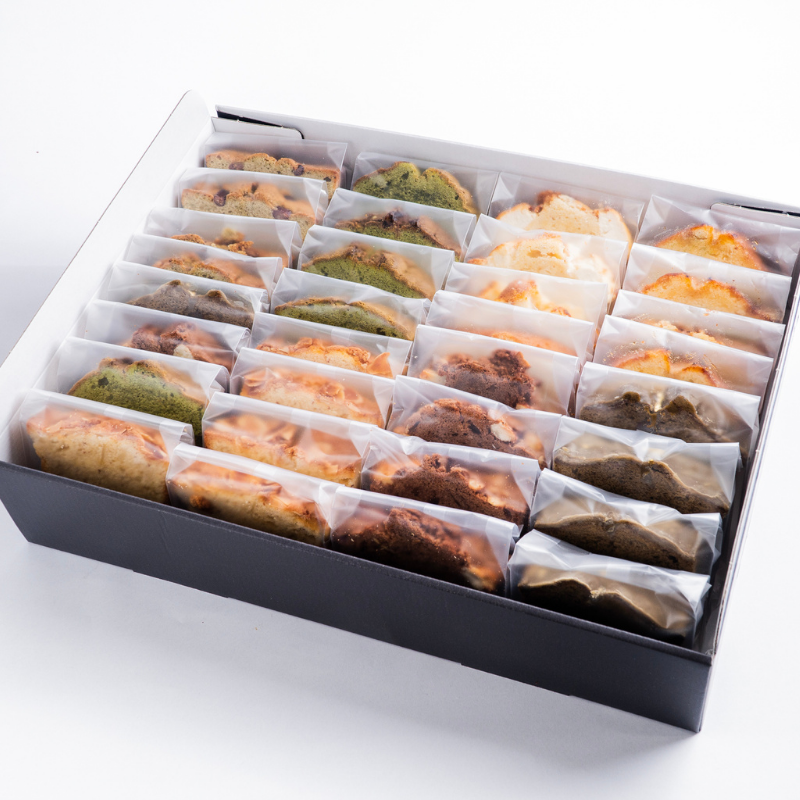 [大箱]パウンドケーキ詰合せ32枚箱－季節のパウンド入り―