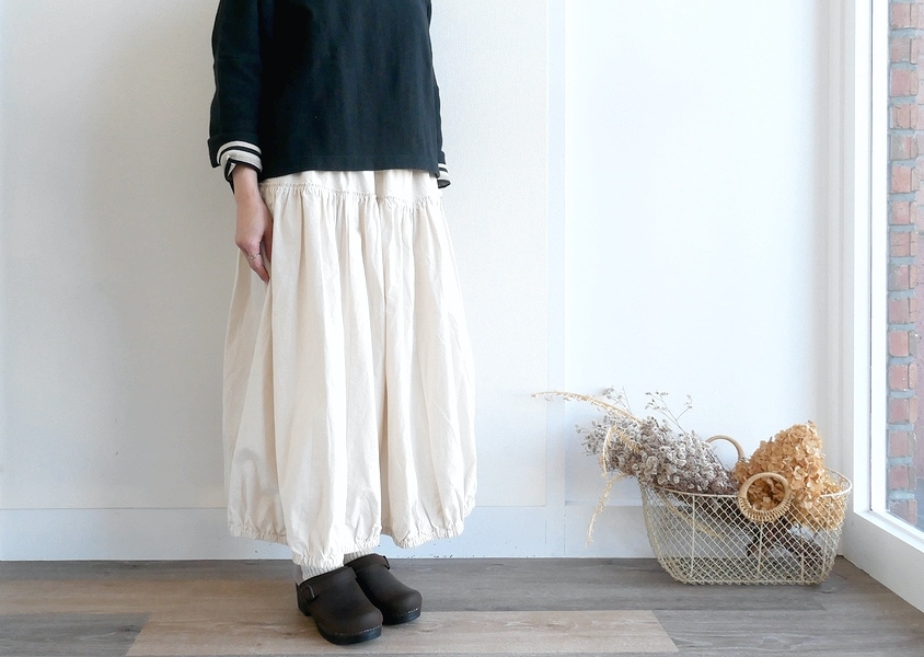 alacrity（アラクリティー）＊C/Lウェザーバルーンスカート(3色