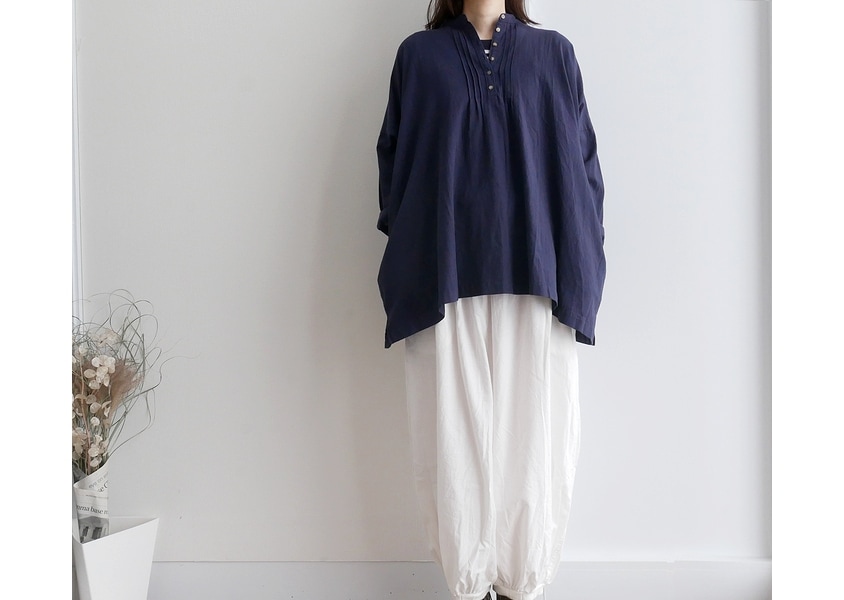 alacrity（アラクリティー）＊スラブコットンヘンリーチュニック(3色