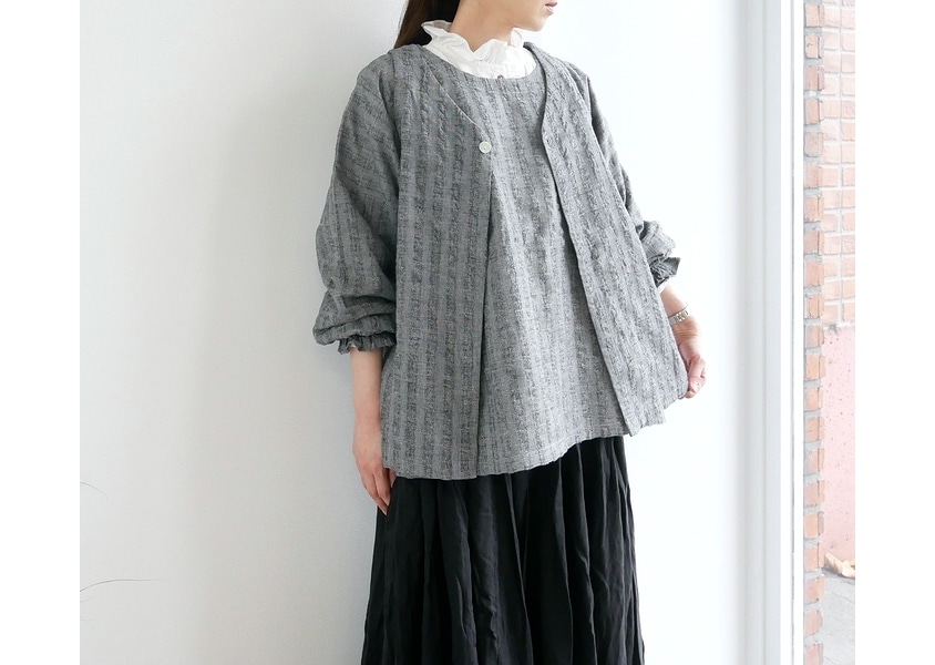 アラクリティーコロニー a +koloni リネンふんわり袖