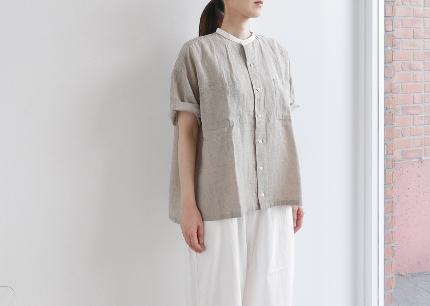 30%OFF【HEAVENLY(ヘブンリー)＊コットンリネンストライプワイド