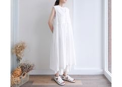 30%OFF【YURK（ユルク）＊コットンリネンセーラー衿ジャンパー