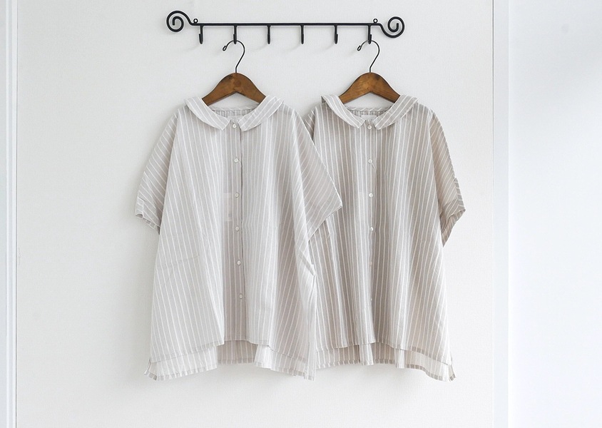 te-to(テト)＊コットンドビーストライプブラウス(2色)】 | TOPS