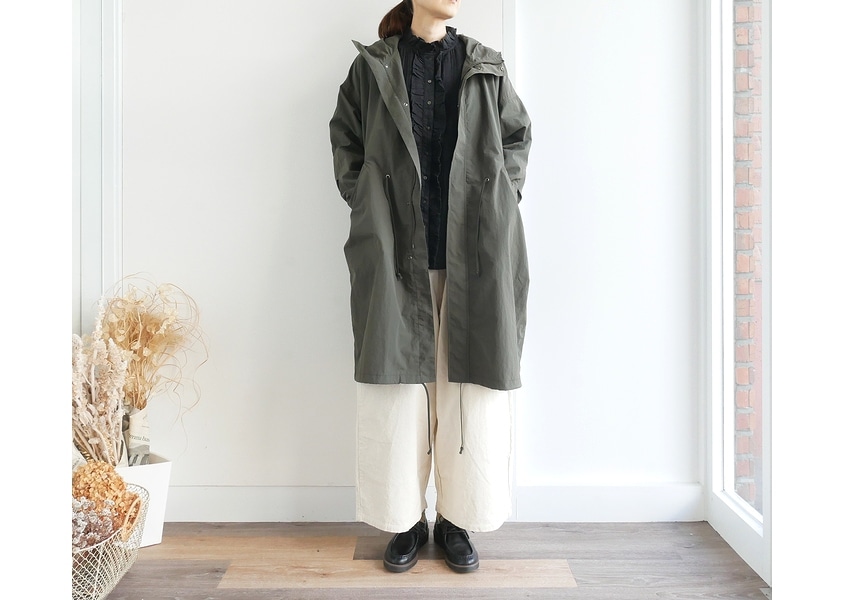 【mao made(マオメイド)＊ヴィンテージウェザーモッズコート(3色)】