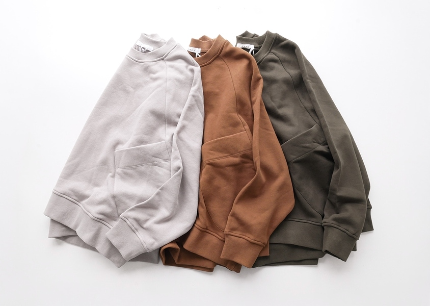 TANG(タング)＊粗針裏毛ポケットプルオーバー(3色)】 | TOPS/トップス