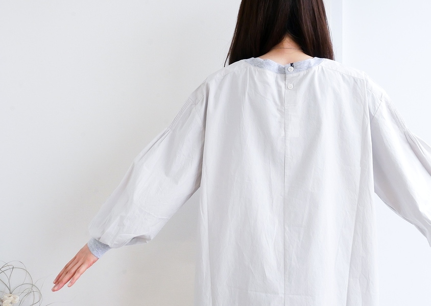 30%OFF【YURK（ユルク）＊コットンタイプライターリブコンビ