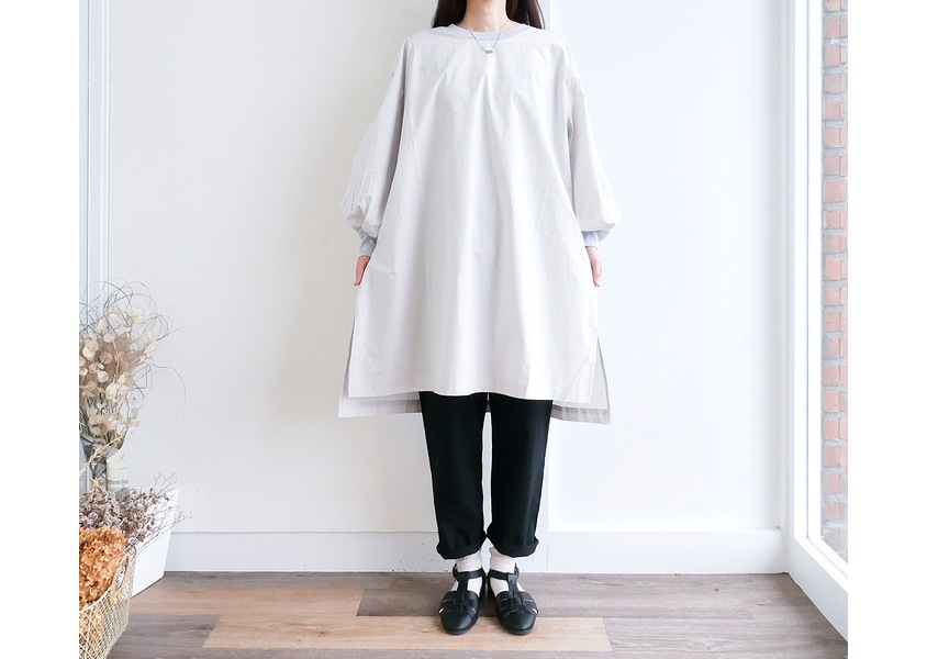 清潔続く、キレイを叶えるチュニック（六分袖）【広告商品