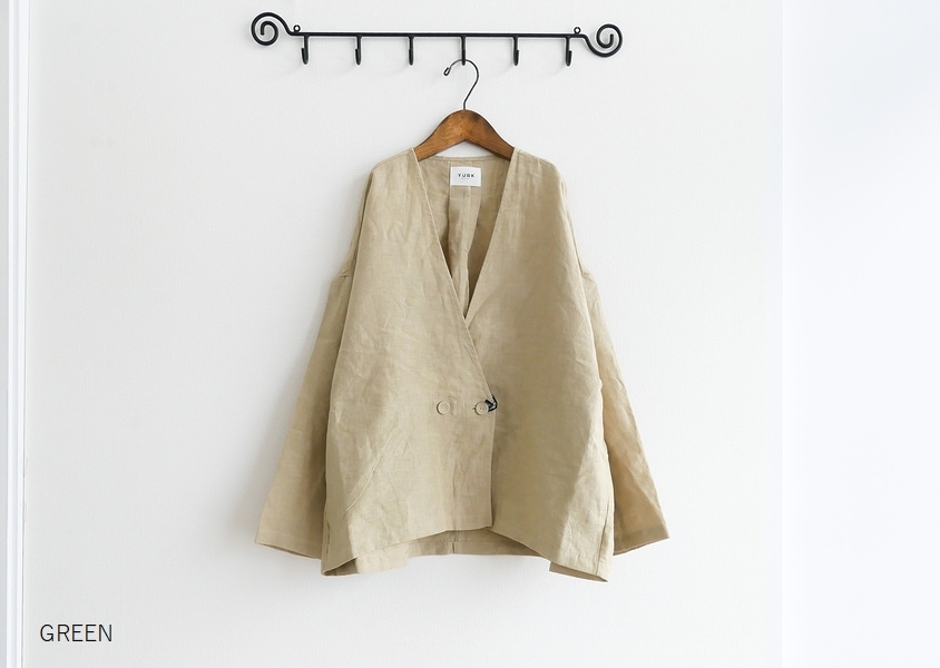 ゆっきー です★新品★コットン リネン2WAYカーディガン ゆっきー です☆新品☆コットン リネン2WAYカーディガン