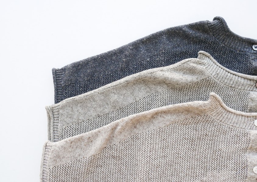 ��YURK�ʥ�륯�ˡ�LINEN MIX KNIT ���λ��Ԥ�����2WAY�����ǥ�����(3��)��