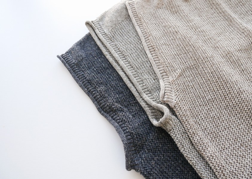 ��YURK�ʥ�륯�ˡ�LINEN MIX KNIT ���λ��Ԥ�����2WAY�����ǥ�����(3��)��