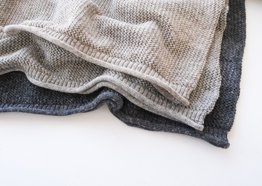 ��YURK�ʥ�륯�ˡ�LINEN MIX KNIT ���λ��Ԥߥݥ��˥å�(3��)��