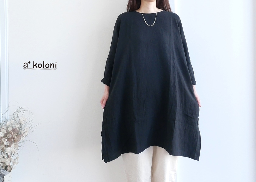a+koloni（コロニー）＊アズマダキシンプルワンピース(5色)】 | すべて