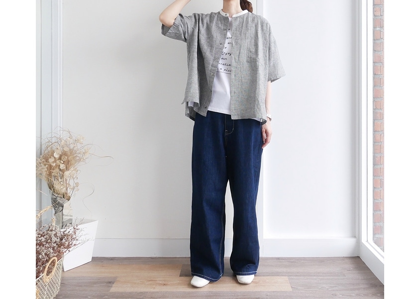 HEAVENLY (ヘブンリー) | COTTON BROAD WASHER FRILL SHIRT