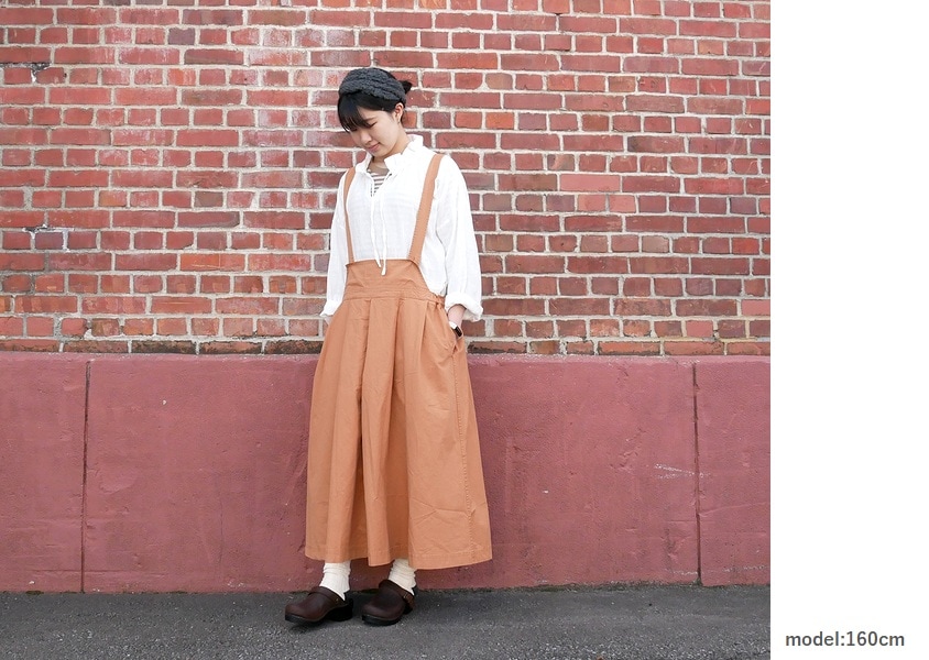 alacrity（アラクリティー）＊ツイルサロペットスカート(2色