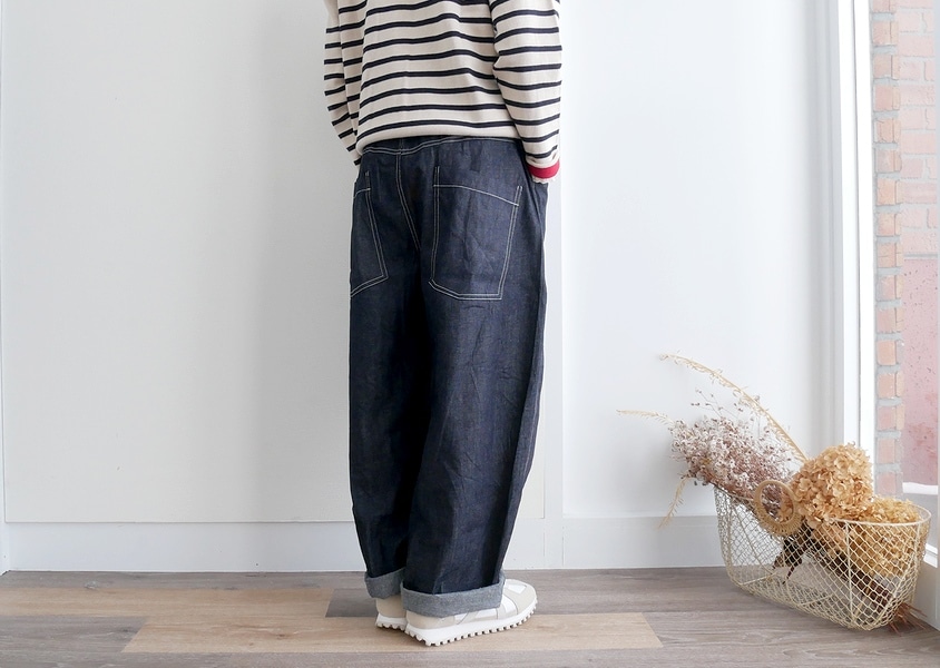NARU（ナル）＊8ozムラデニムノッポパンツ(5色)】 | BOTTOMS/ボトムス