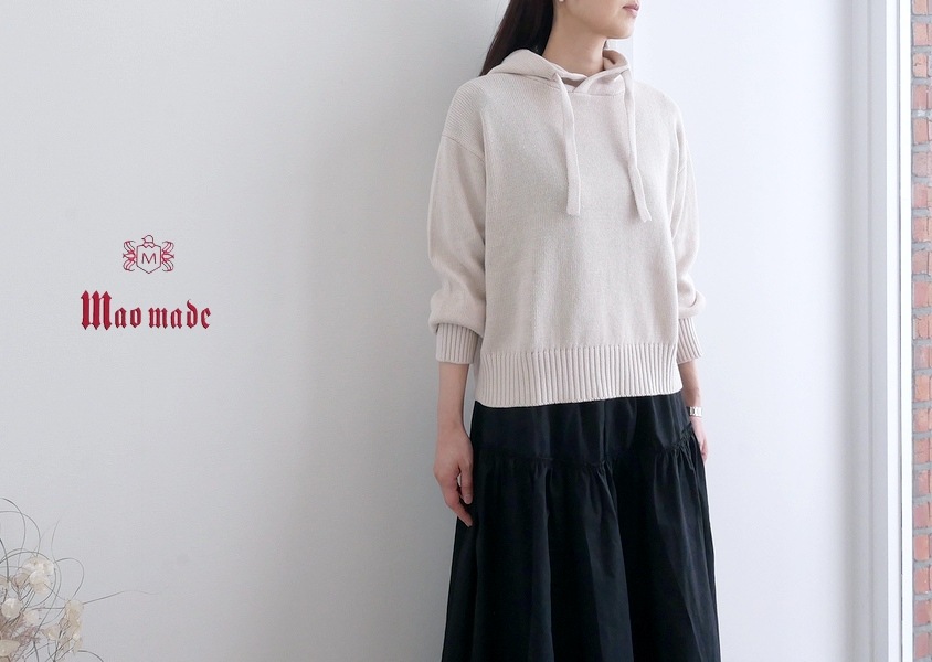 2026年1月末再販予定【mao made(マオメイド)＊ざっくりアサーメーン