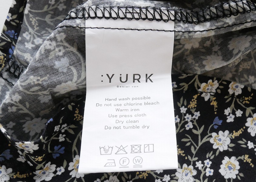 ��YURK�ʥ�륯�ˡ�FLOUR PRINT���㡼��󥰥��꡼�֥����(2��)��