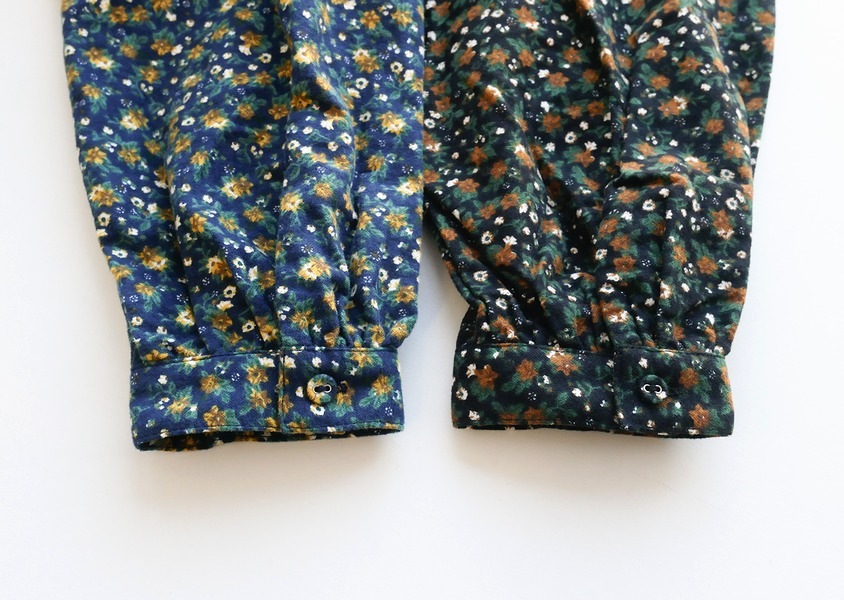 ista-ire（イスタイーレ）＊起毛フラワープリントティアードワンピース