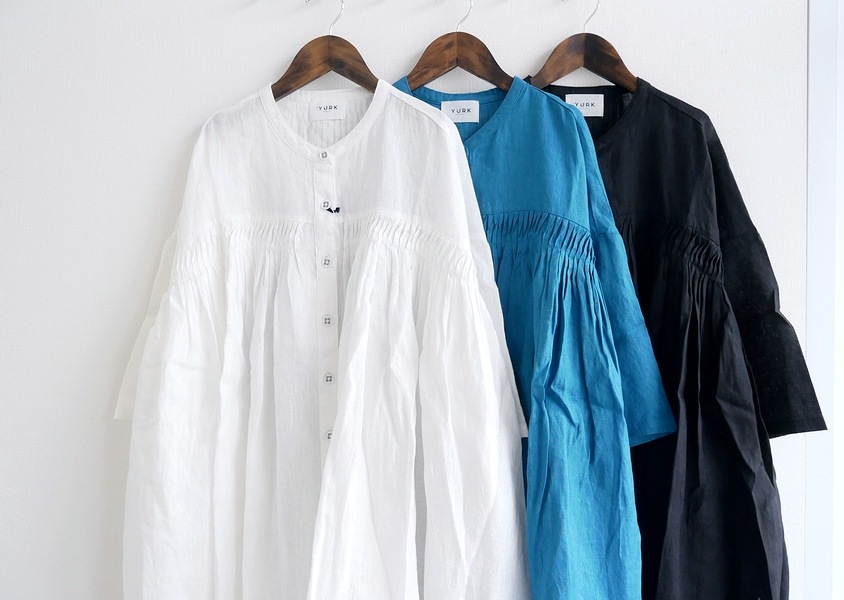 新品未使用YURK geniet van 多釦フレアチュニック 裏起毛であったかポケット付チュニック 通販【ニッセン】