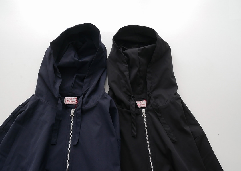 mao made(マオメイド)＊ヴィンテージツイルHALF ZIP BIGポケット