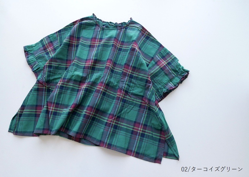 ��Hands of creation�ʥϥ󥺥��֥��ꥨ�������ˡ�madras check �ե��ץ륪���С��֥饦��(2��)��
