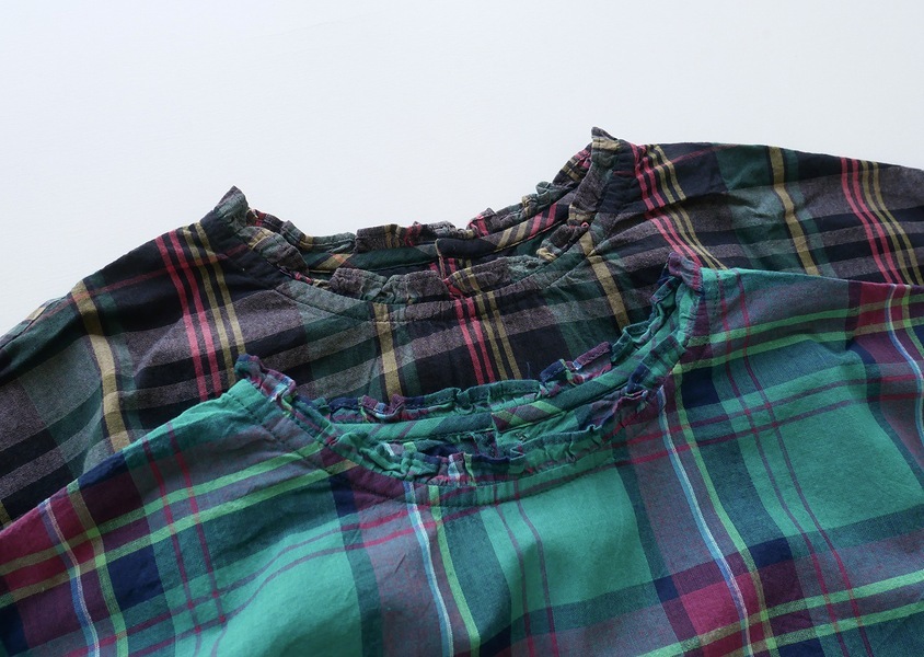 ��Hands of creation�ʥϥ󥺥��֥��ꥨ�������ˡ�madras check �ե��ץ륪���С��֥饦��(2��)��