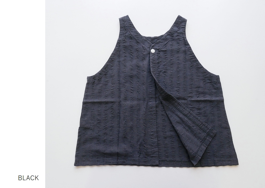 30%OFF【a+koloni（コロニー）＊ドビーチェック2wayベスト(3色