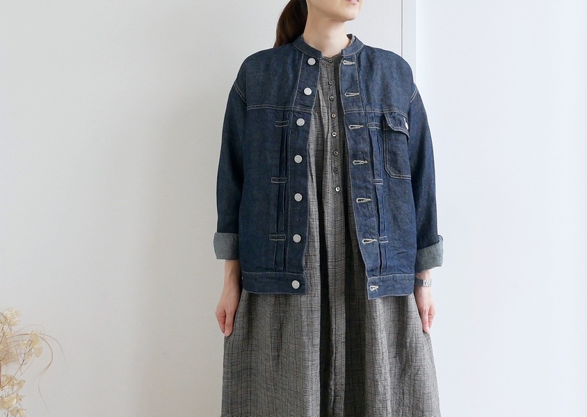 Hands of creation　11ozノーカラーショート丈Gジャン Hands of creation 11ozノーカラーショート丈Gジャン Hands of