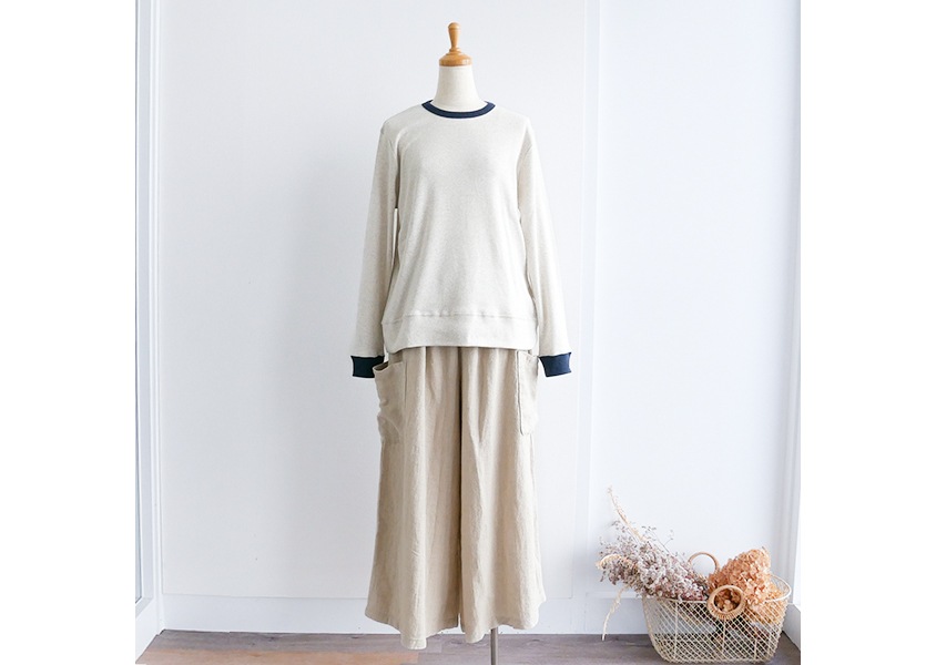 harmonieˡOrganic Cottonե饤äХ顼TEE(5)