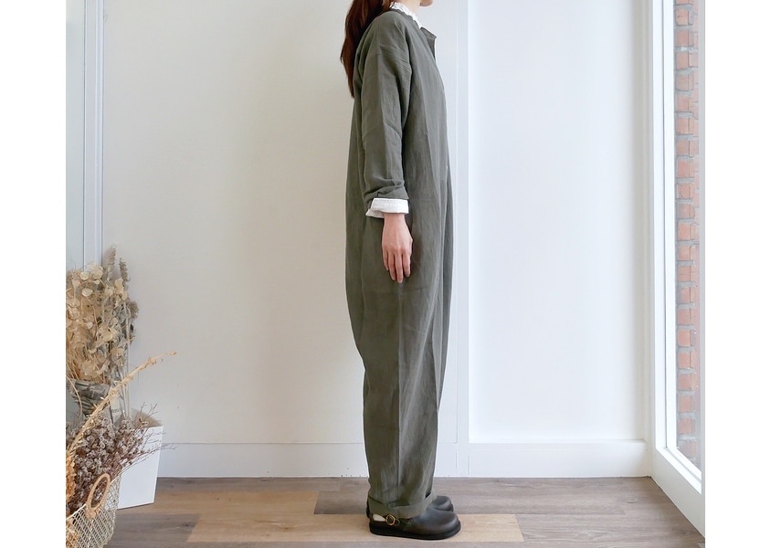 a+koloni（コロニー)＊アズマダキリネンオールインワン(4色