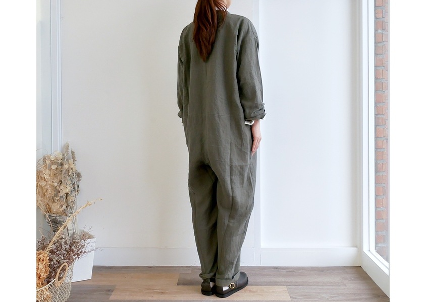 a+koloni（コロニー)＊アズマダキリネンオールインワン(4色