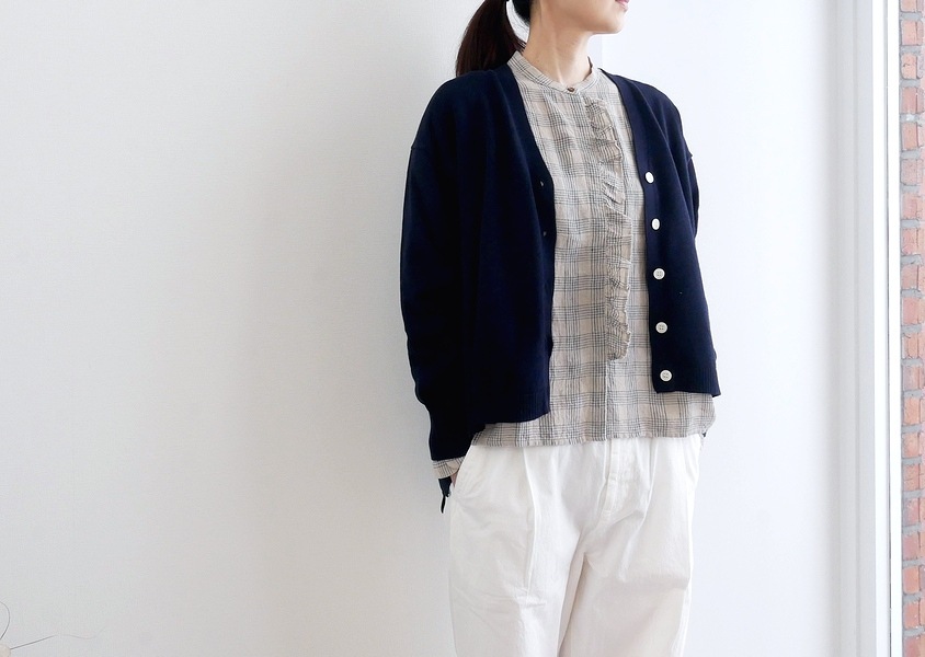 20%OFF【mao made(マオメイド)＊やわらかコットンバックスリット
