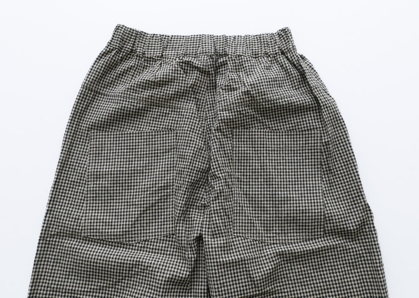 NARU（ナル）＊綿麻チェックノッポパンツ(5色)】 | BOTTOMS
