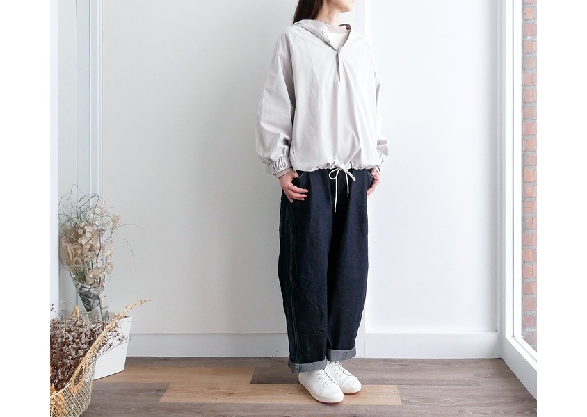 mao made(マオメイド)＊ヴィンテージツイルアノラックパーカ(2色