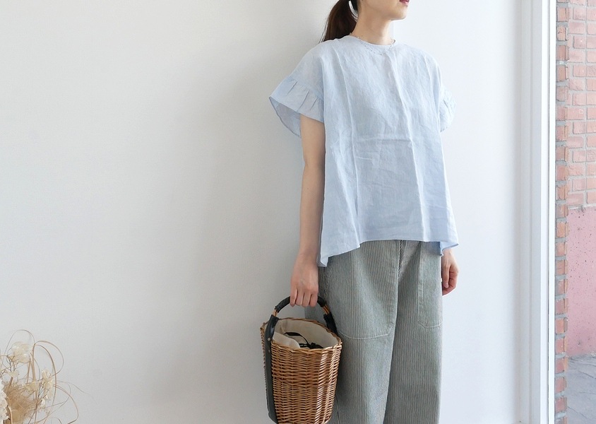 ��Hands of creation�ʥϥ󥺥��֥��ꥨ�������ˡ�Linen/Ra/chambray A�饤��ե������꡼�֥֥饦��(3��)��