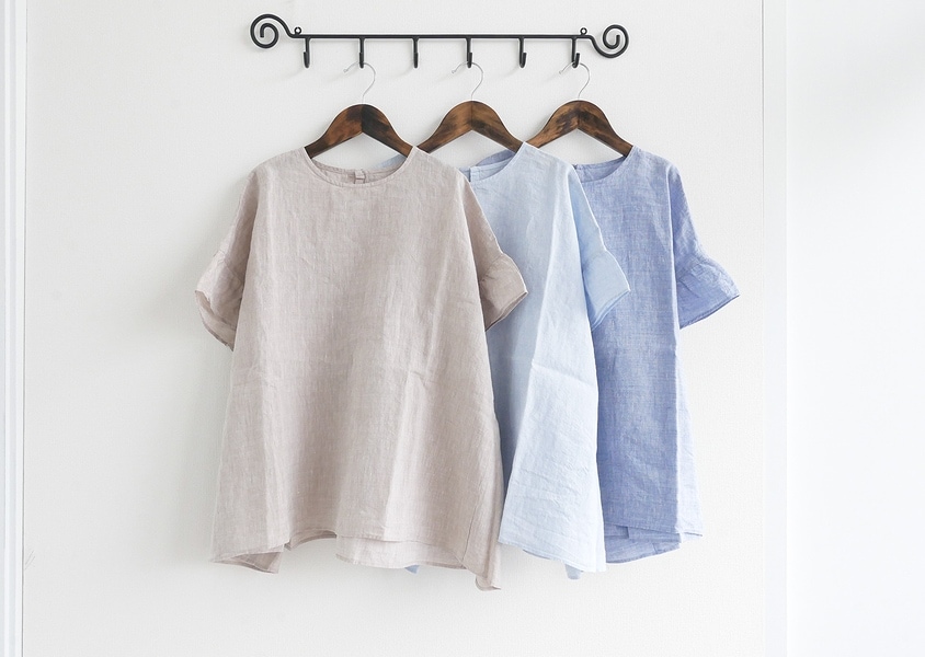 ��Hands of creation�ʥϥ󥺥��֥��ꥨ�������ˡ�Linen/Ra/chambray A�饤��ե������꡼�֥֥饦��(3��)��