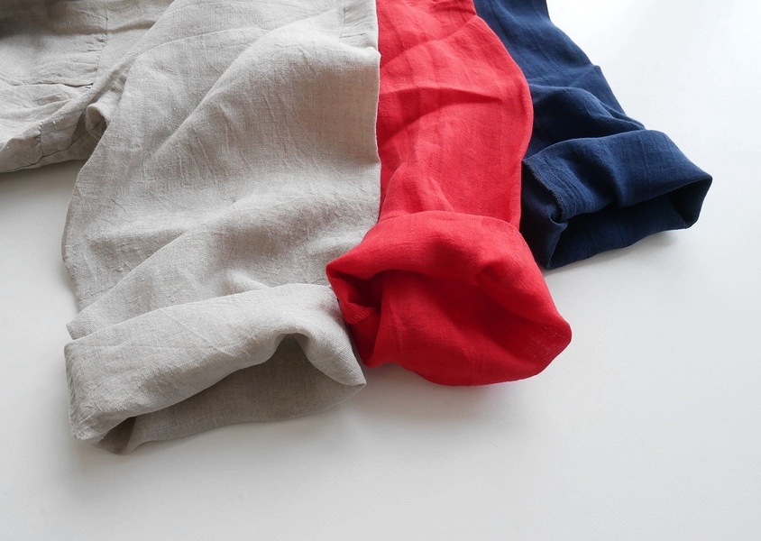 ��Hands of creation�ʥϥ󥺥��֥��ꥨ�������ˡ�60/-Linen��ǲ��å��㡼���������롼�ͥå�7ʬµ�����ǥ֥饦��(3��)��