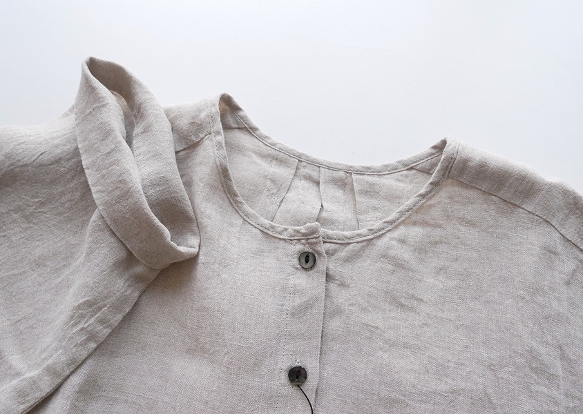 ��Hands of creation�ʥϥ󥺥��֥��ꥨ�������ˡ�60/-Linen��ǲ��å��㡼���������롼�ͥå�7ʬµ�����ǥ֥饦��(3��)��