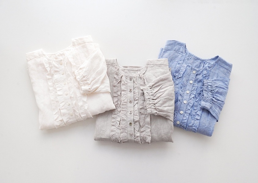 ��Hands of creation�ʥϥ󥺥��֥��ꥨ�������ˡ�Linen/Ra/chambray ���ӥե�륯�롼�ͥå��֥饦��(3��)��