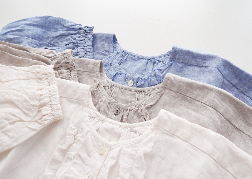 ��Hands of creation�ʥϥ󥺥��֥��ꥨ�������ˡ�Linen/Ra/chambray ���ӥե�륯�롼�ͥå��֥饦��(3��)��