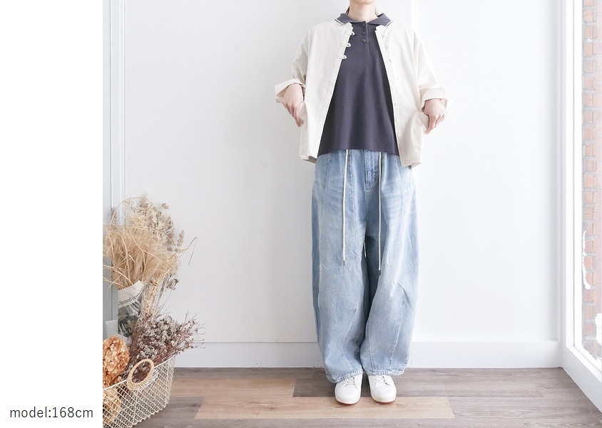 ��UNPLE�ʥ���ץ�ˡ����å��Х롼��ѥ��(Indigo blue)��