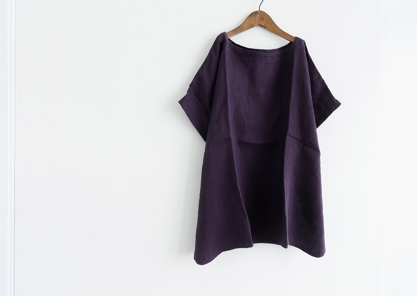 a + koloni リネンチュニック 涼感×抜け感が魅力】SALE40％｜リネンガーゼフードチュニック【a