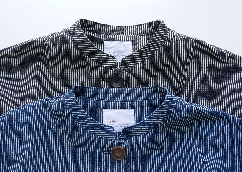 ista-ire（イスタイーレ）＊ヒッコリー バルーンジャケット(2色