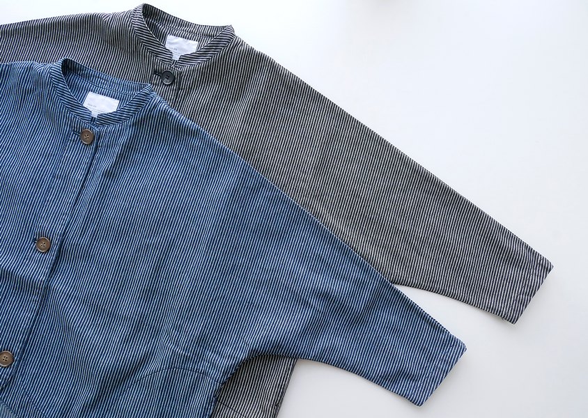 ista-ire（イスタイーレ）＊ヒッコリー バルーンジャケット(2色