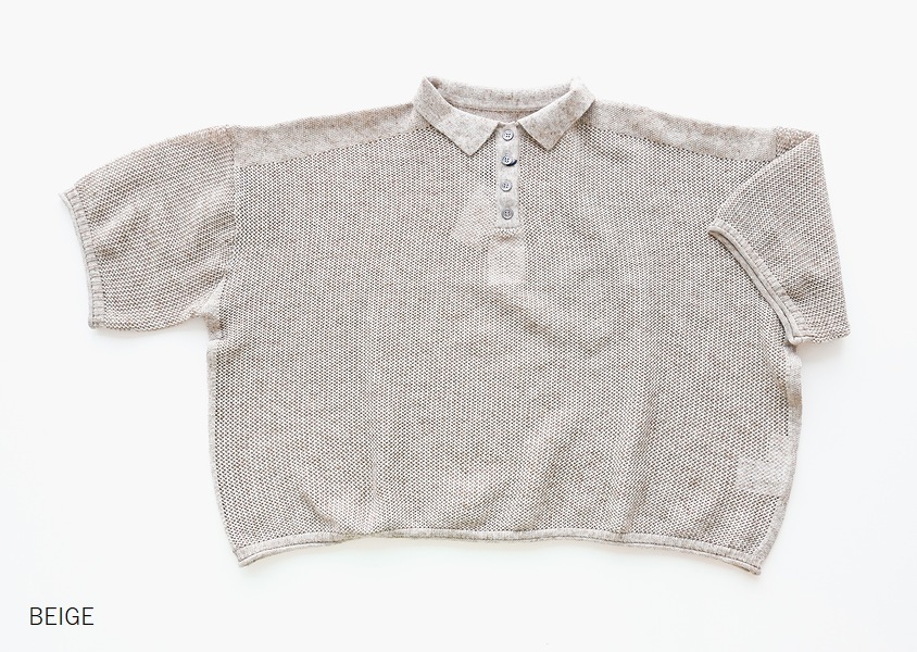 ��YURK�ʥ�륯�ˡ�LINEN MIX KNIT ���λ��Ԥߥݥ��˥å�(3��)��