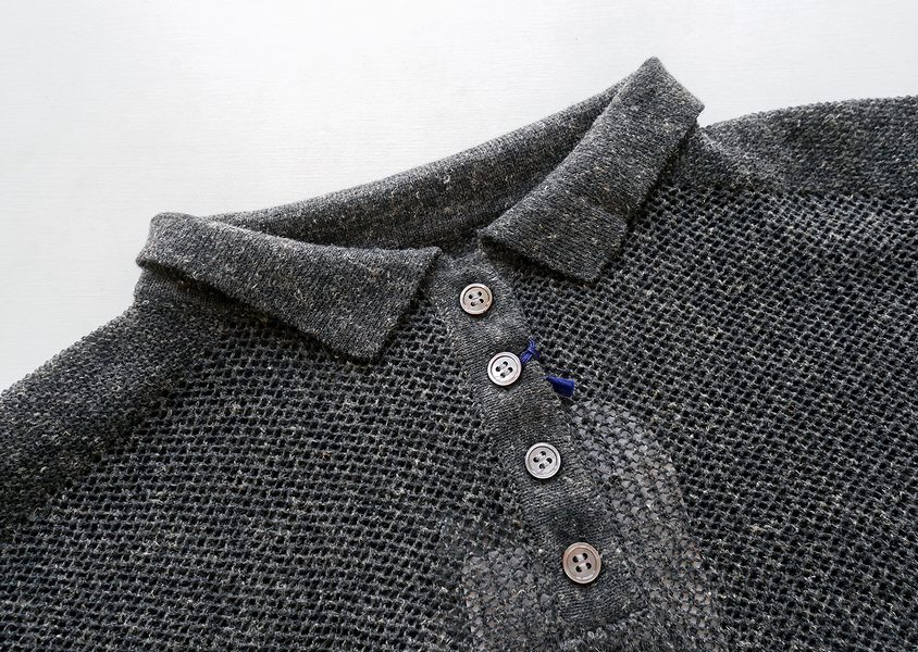 ��YURK�ʥ�륯�ˡ�LINEN MIX KNIT ���λ��Ԥߥݥ��˥å�(3��)��